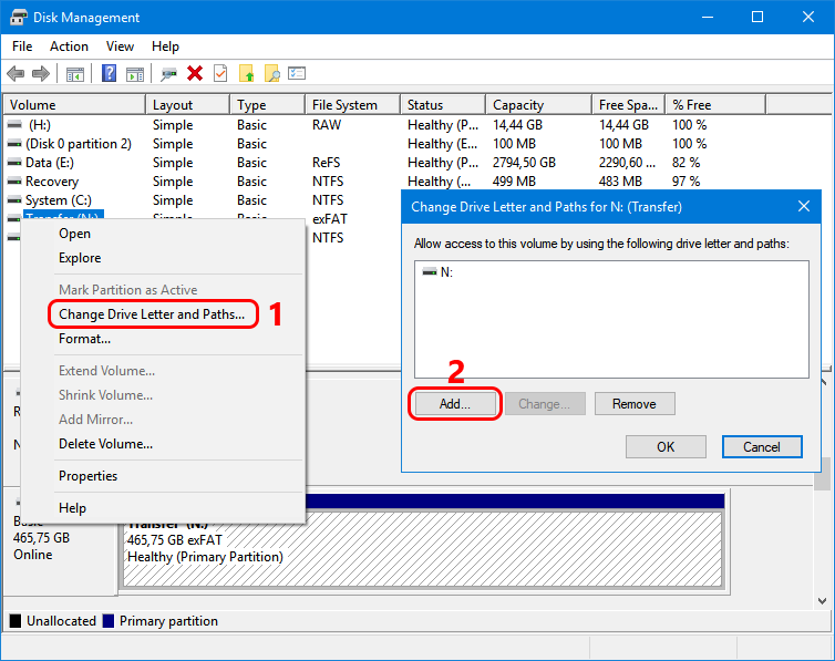  recovering external hard drives with Windows