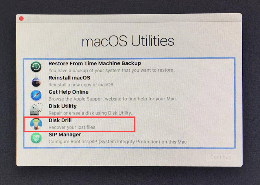 data recovery macbook bootable drive