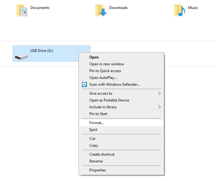 Quick-and-Easy Raw SD Card Format With File Explorer