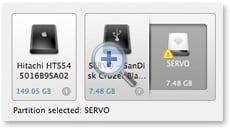 Start in recovery mode and select target disk