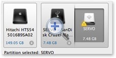Select the drive that needs to be recovered