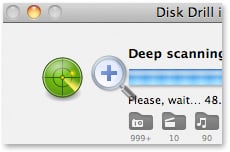 Deep Scan any volume to locate lost data