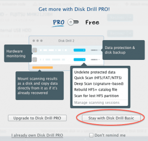 Disk Drill Basic Recovery Software