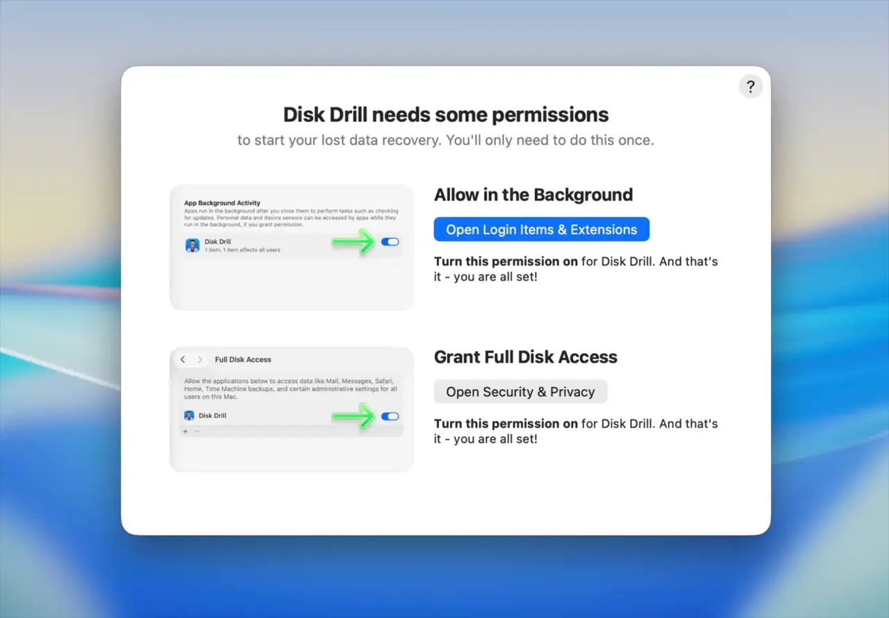 allow background activity