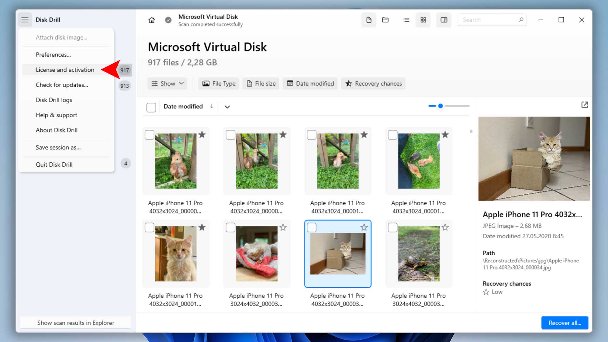 disk drill windows preview before go pro step 02