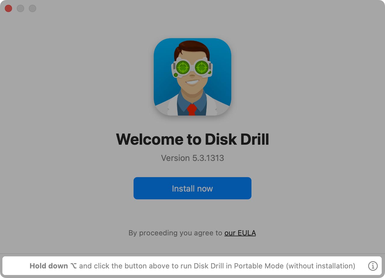 How to Install Disk Drill in Portable Mode