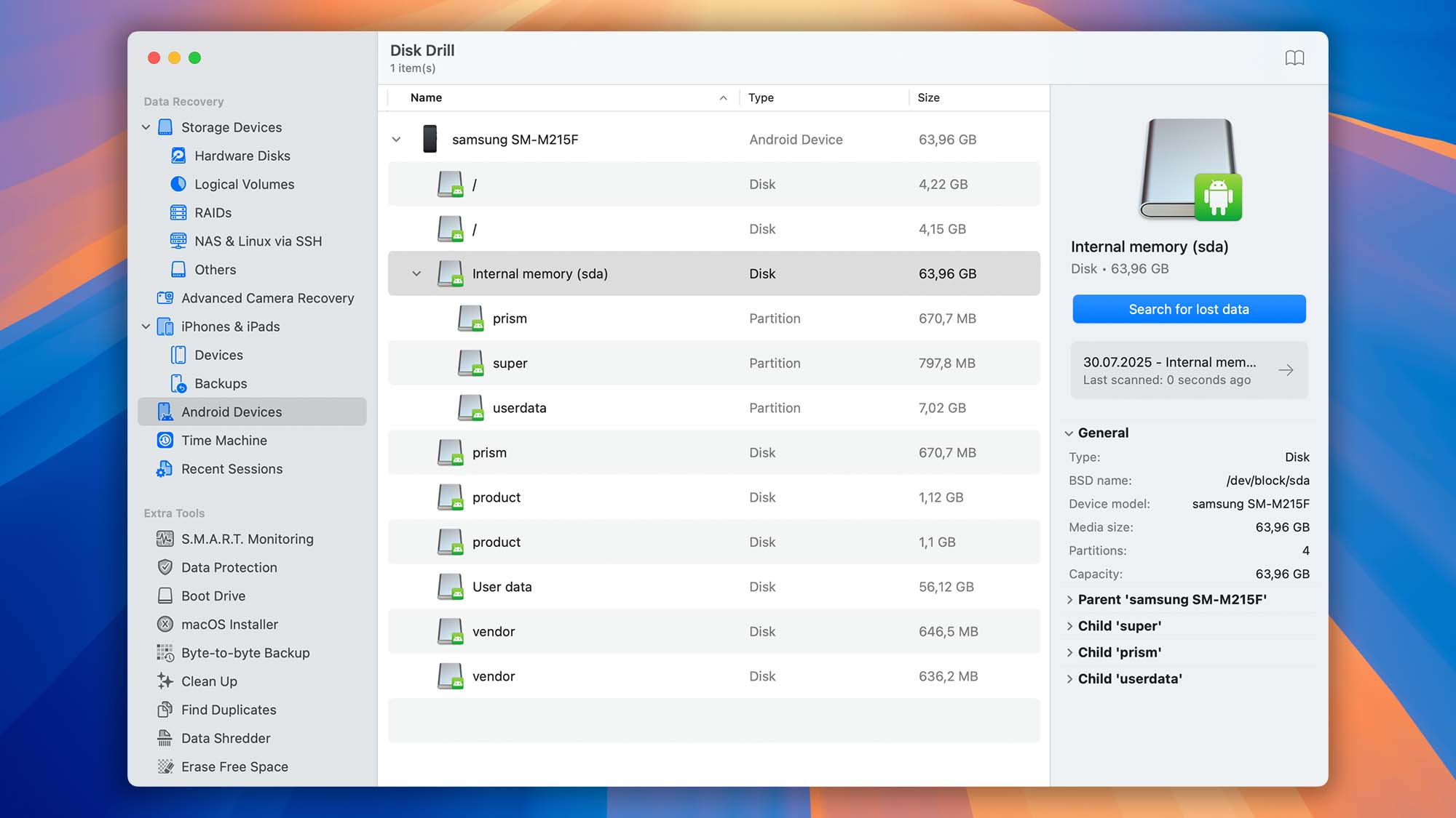 disk drill mac android recovery step 12