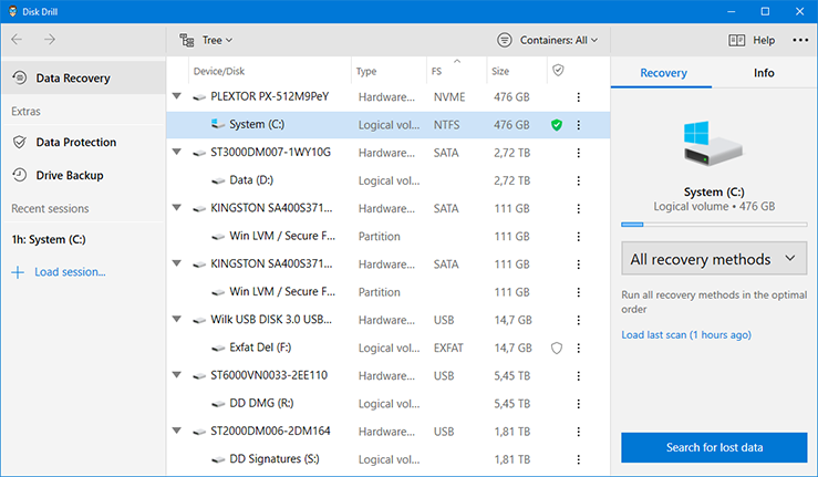 Disk Drill for Windows