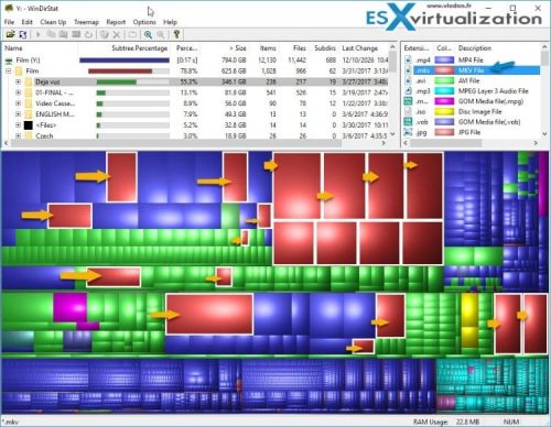 WindirStat hard drive repair tool