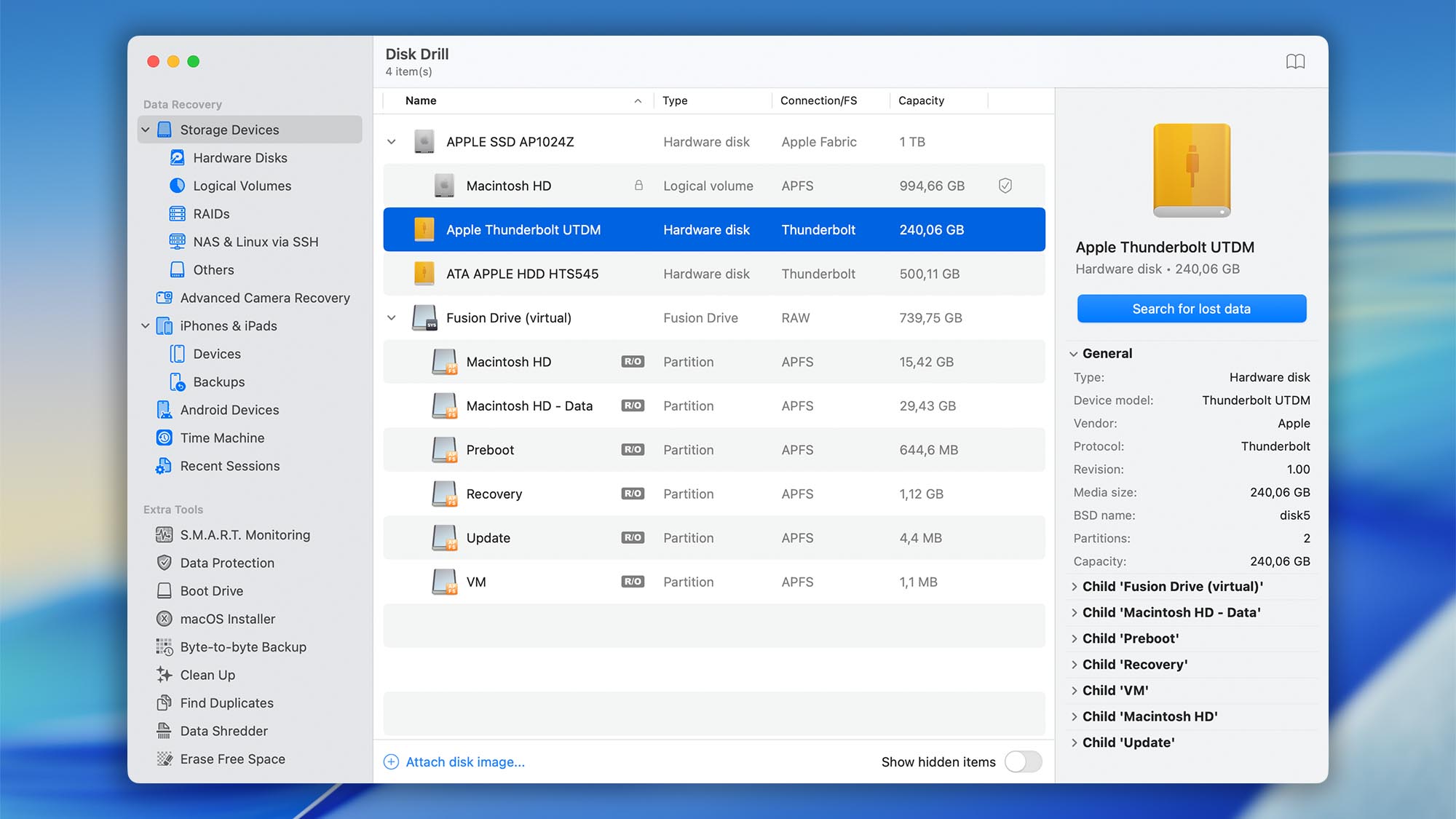 data recovery target disk mode step 02