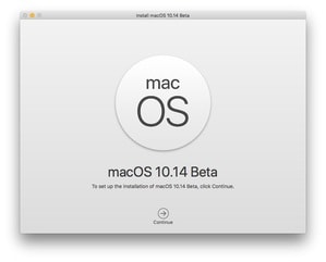 Install the Beta Version of macOS Mojave