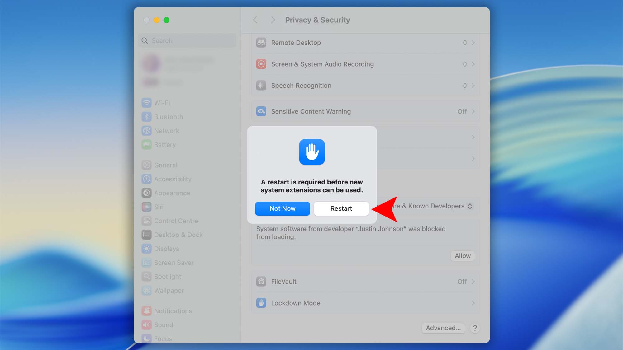 disk drill mac enable kext step 08