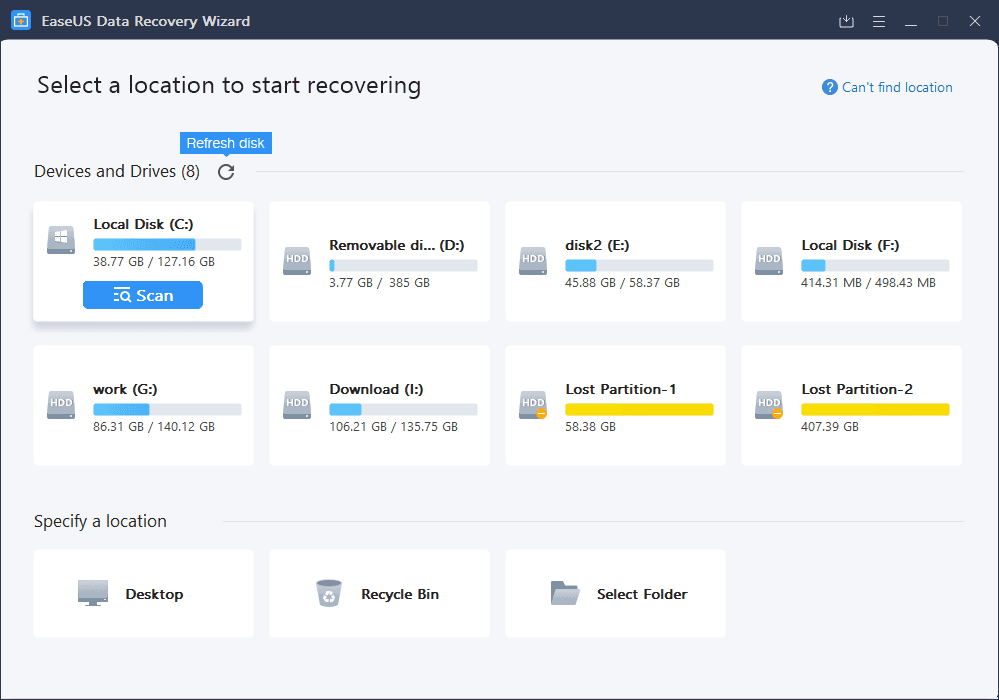 sandisk file recovery