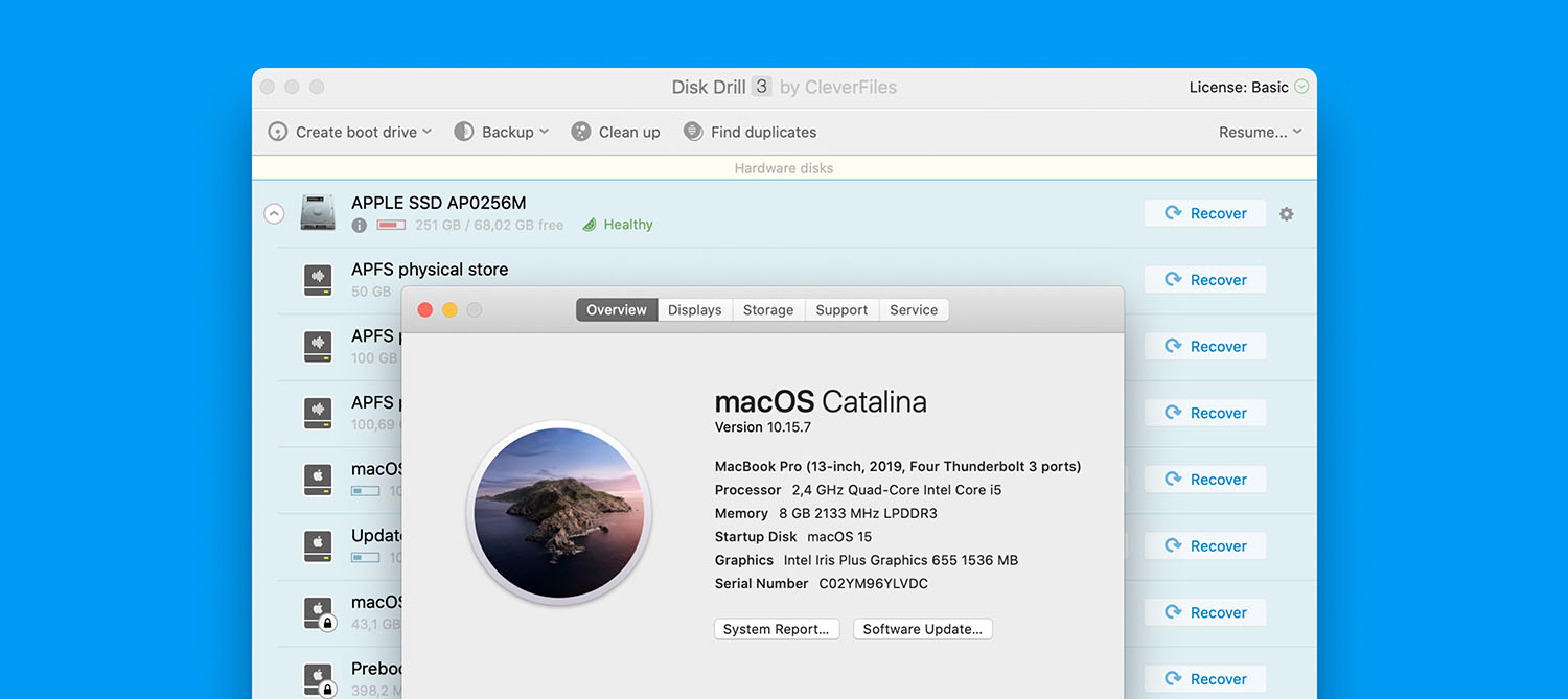 Disk Drill 3.8 for macOS Catalina