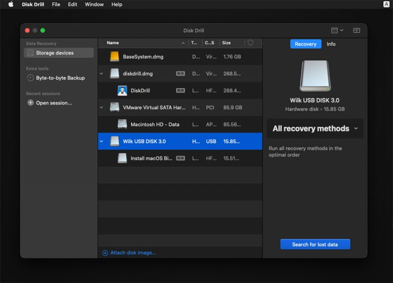 How to Run Disk Drill in macOS Recovery Mode