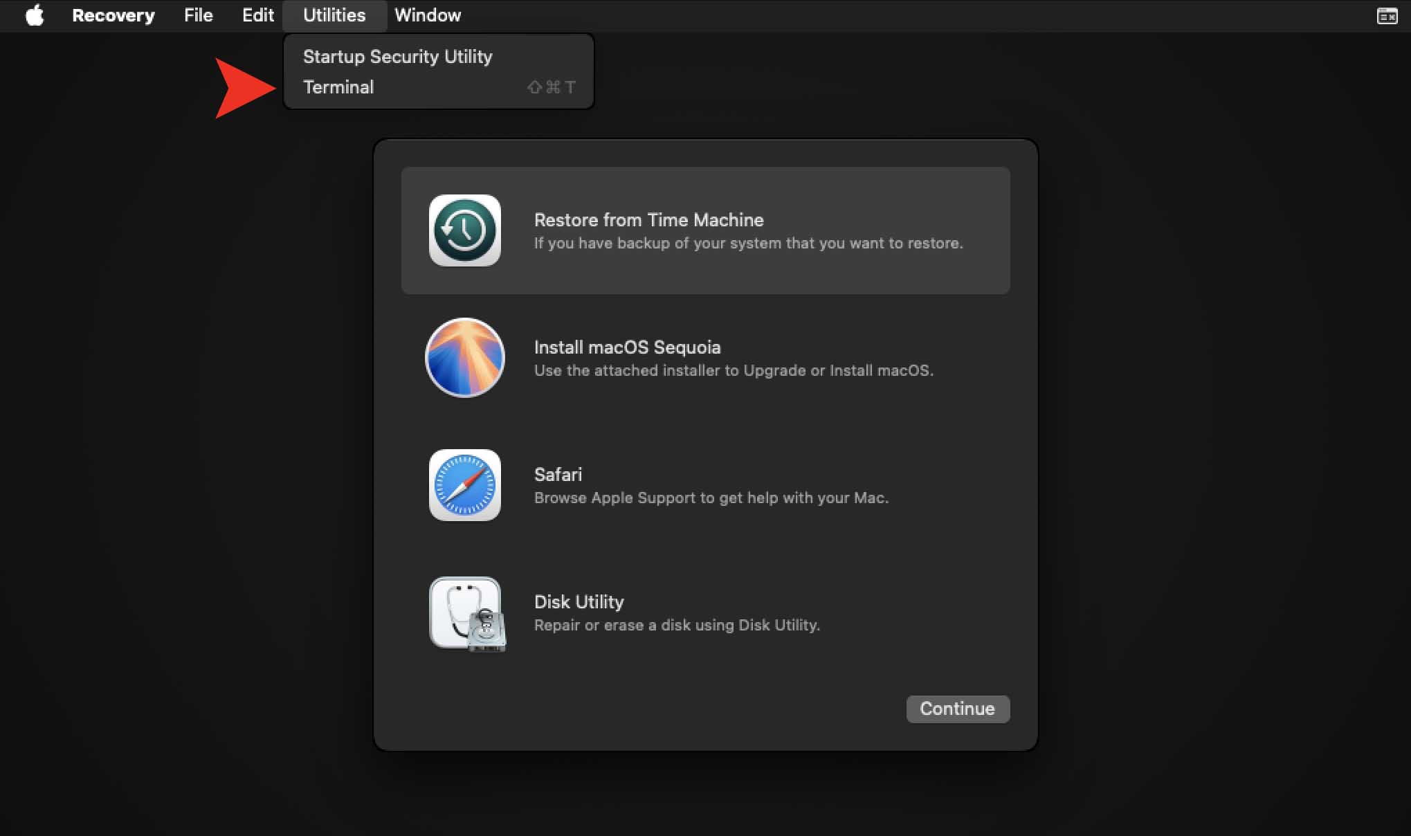 disk drill macos boot mode step 01