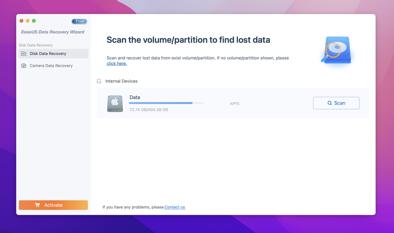 easeus data recovery wizard