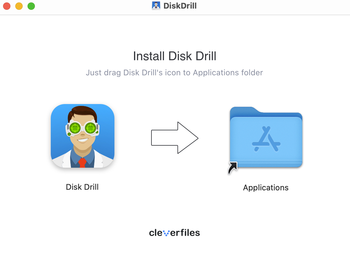 install disk drill clean up software