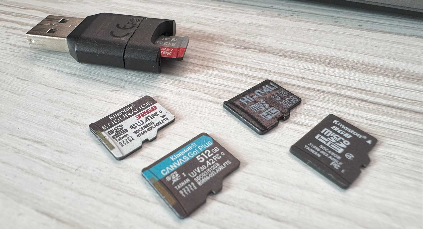 connect sd card with adapter
