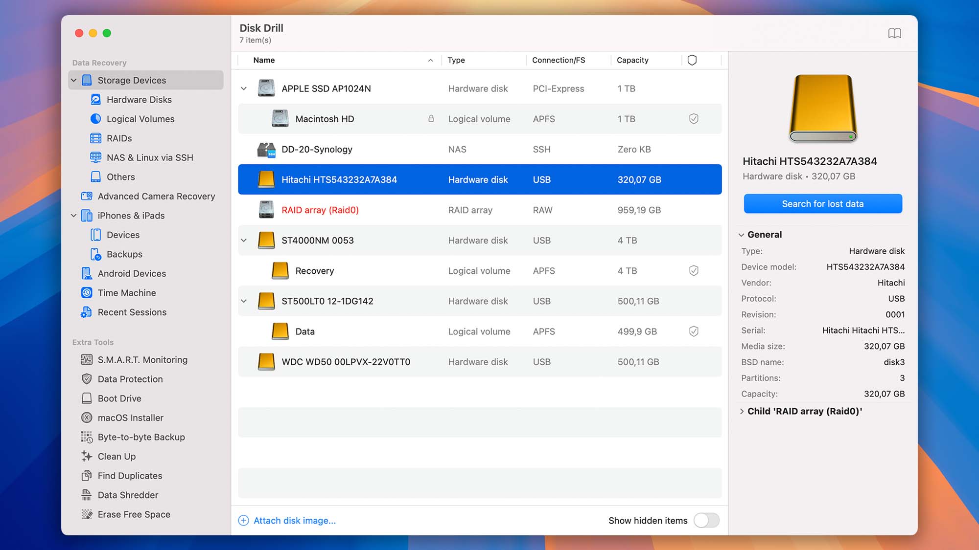 disk drill macos backup module