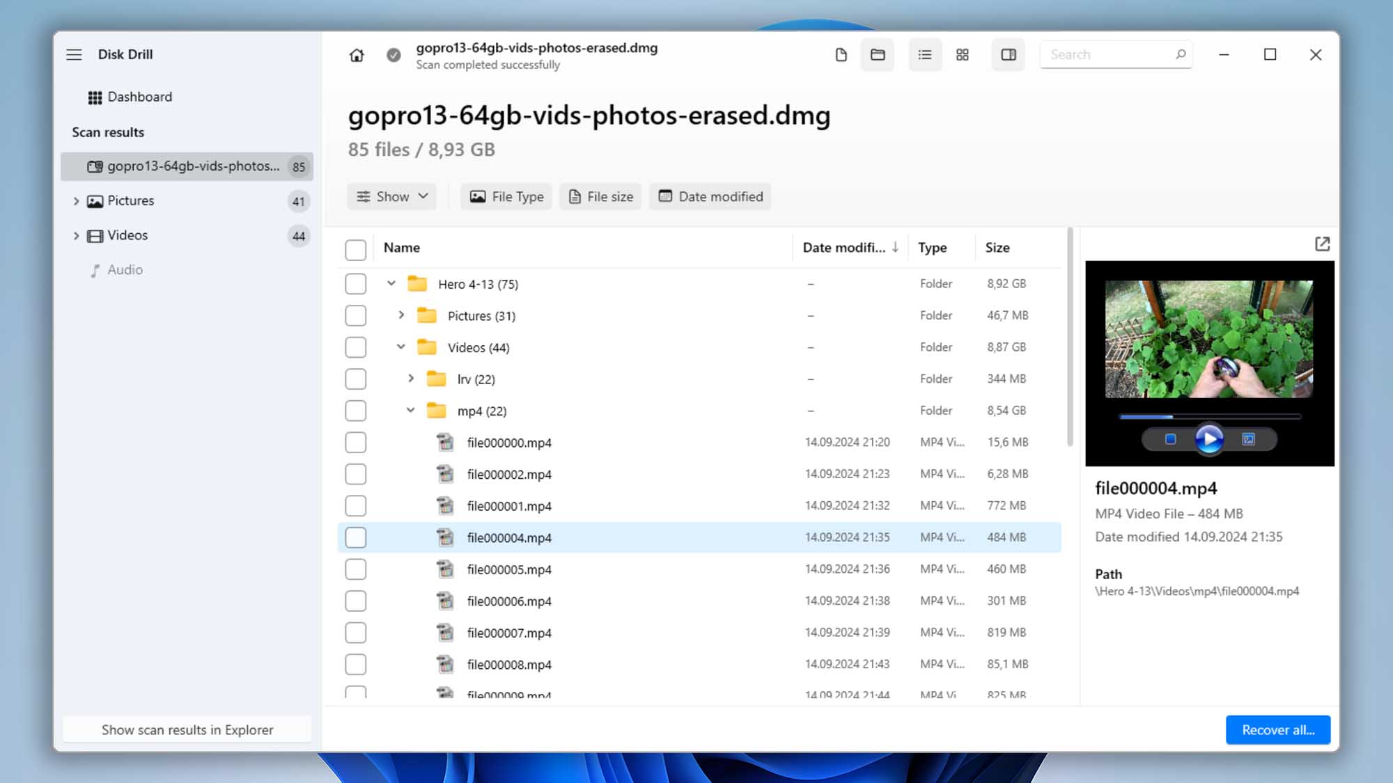 disk drill windows advanced camera recovery step 04