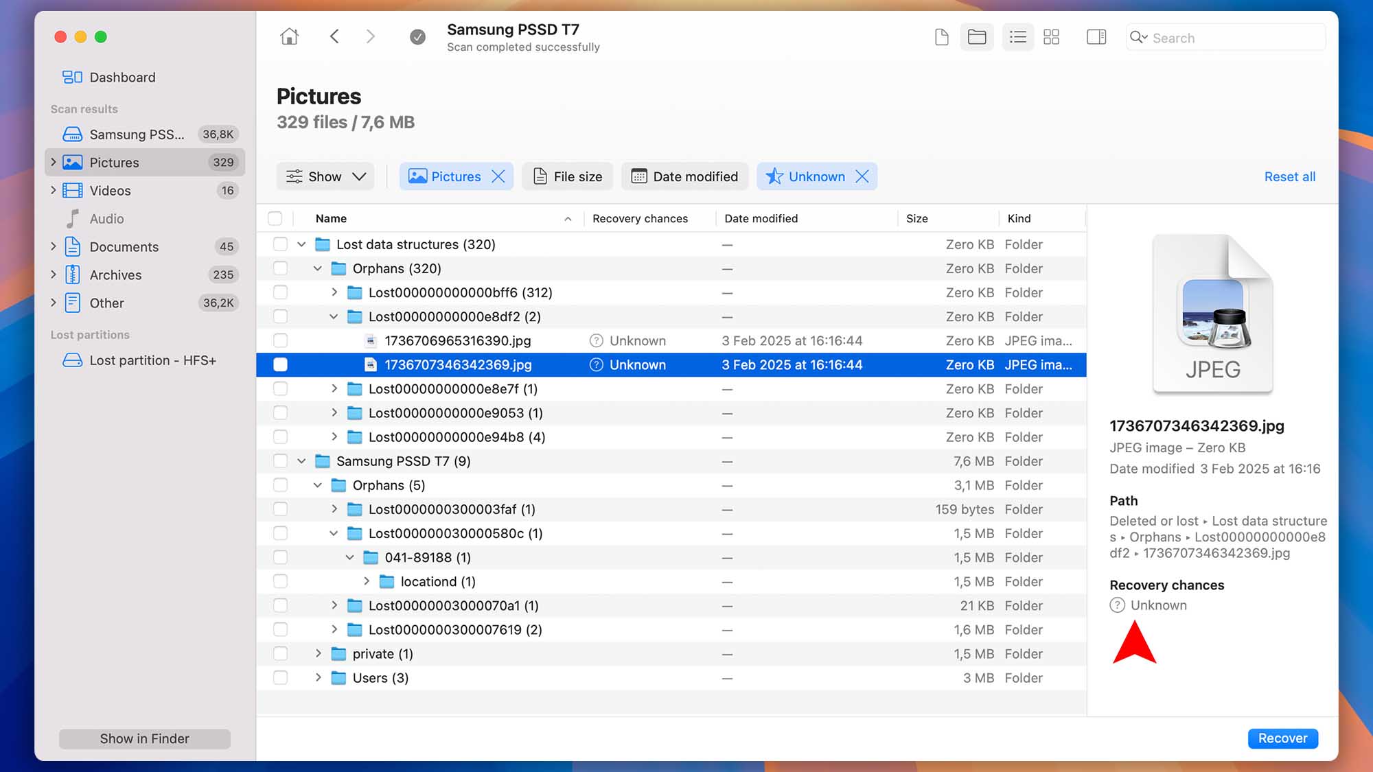 disk drill macos recovery chances step 06
