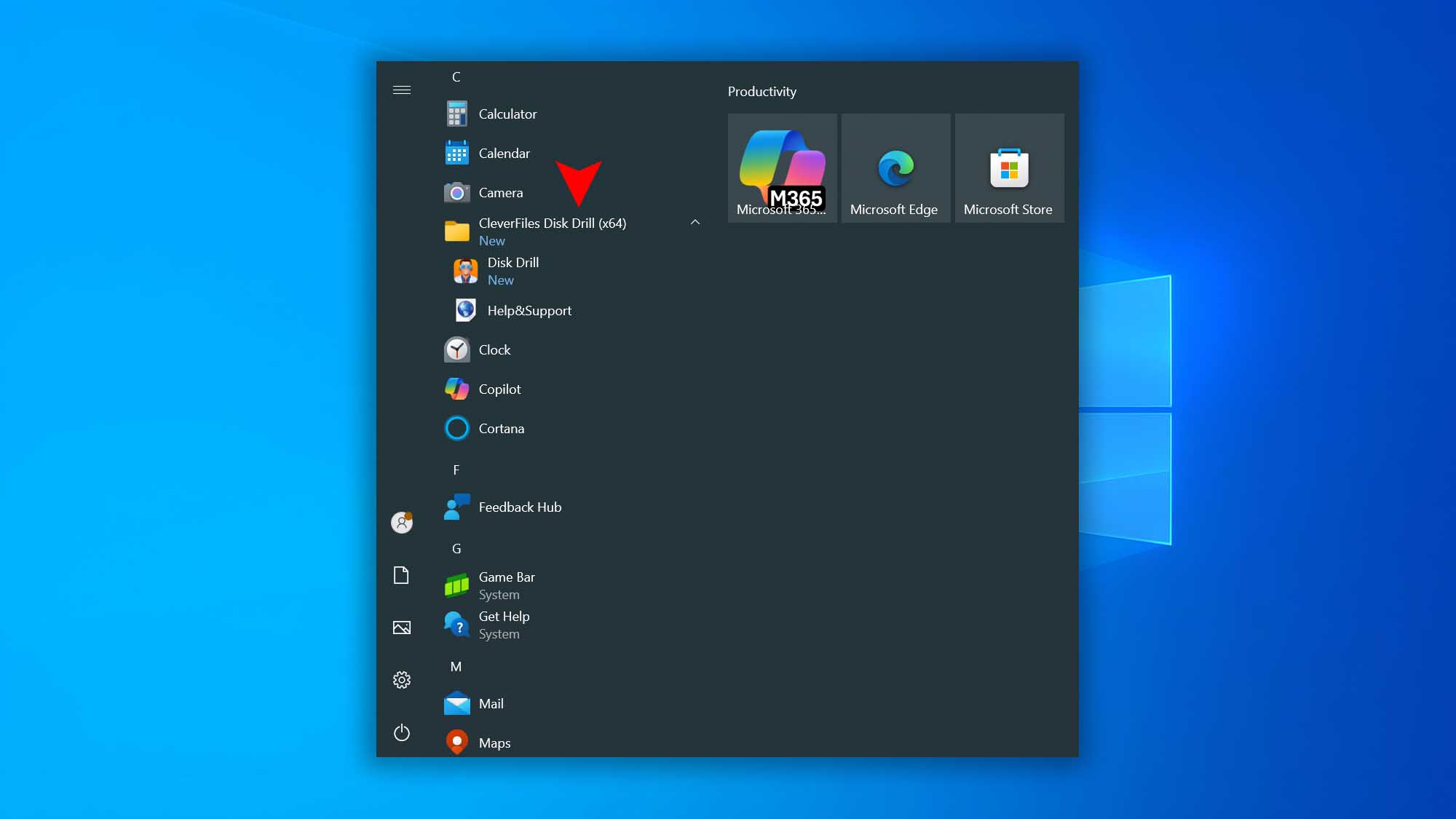 disk drill windows 10 uninstall step 02