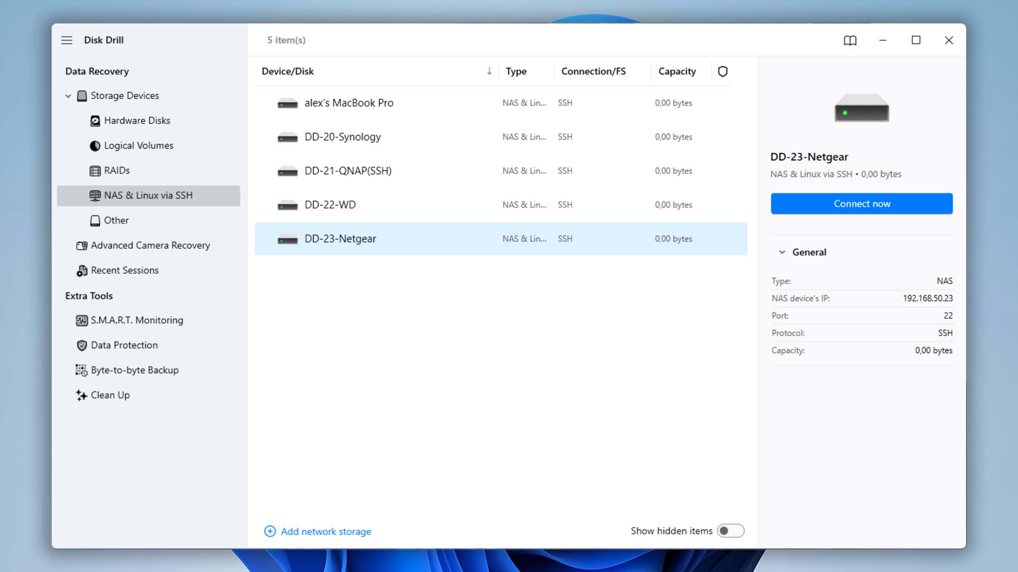 recover data from nas with disk drill step 15