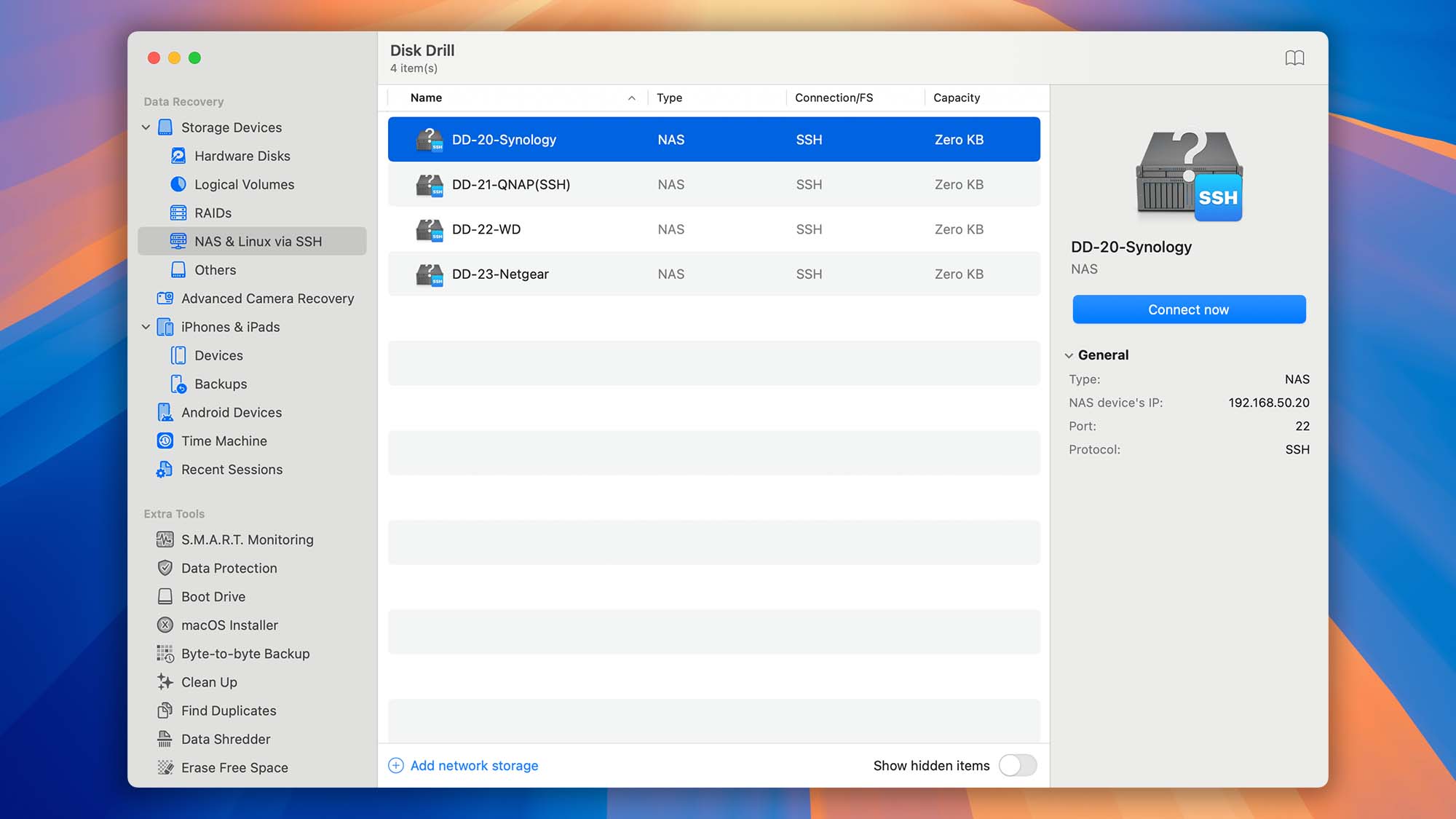 recover data from nas with disk drill step 16