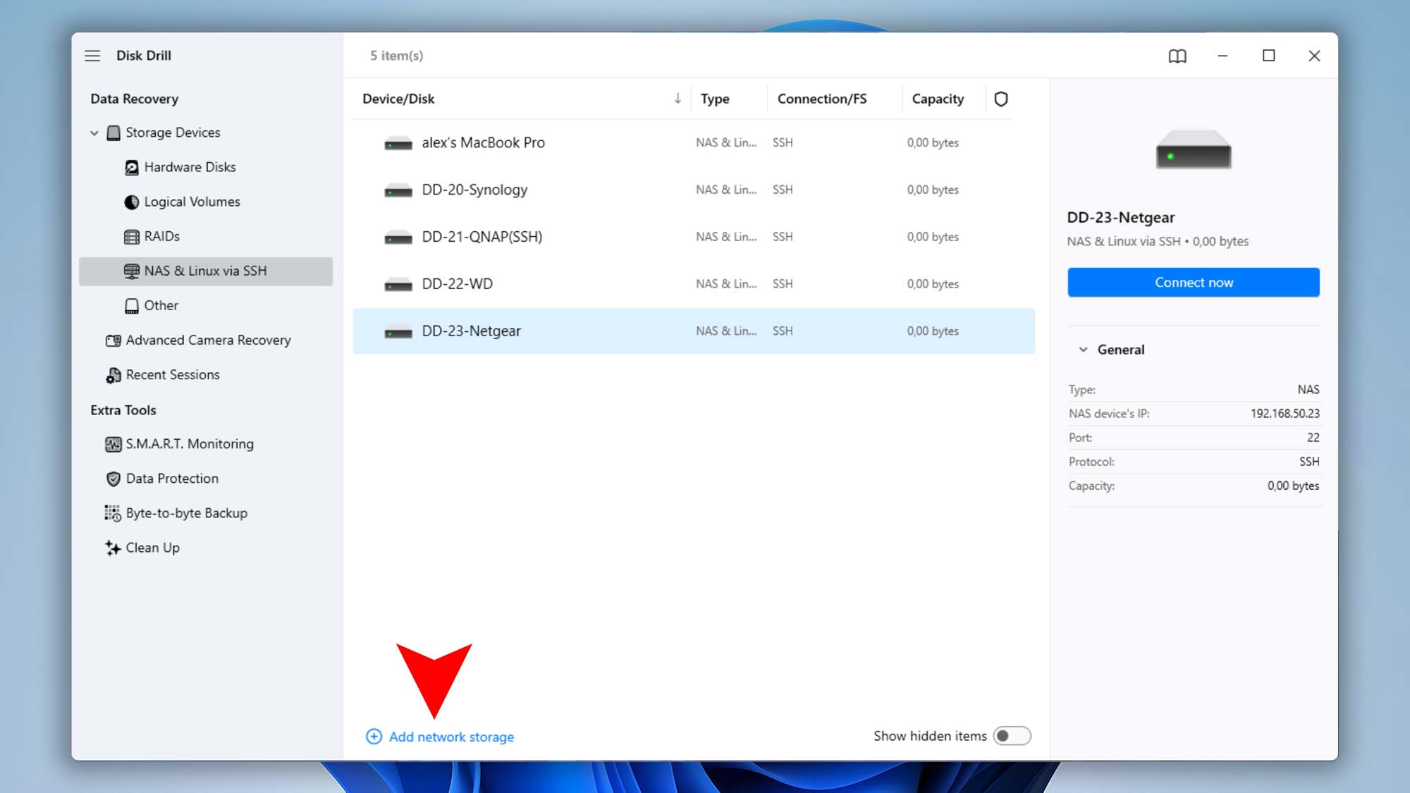 recover data from nas with disk drill step 17