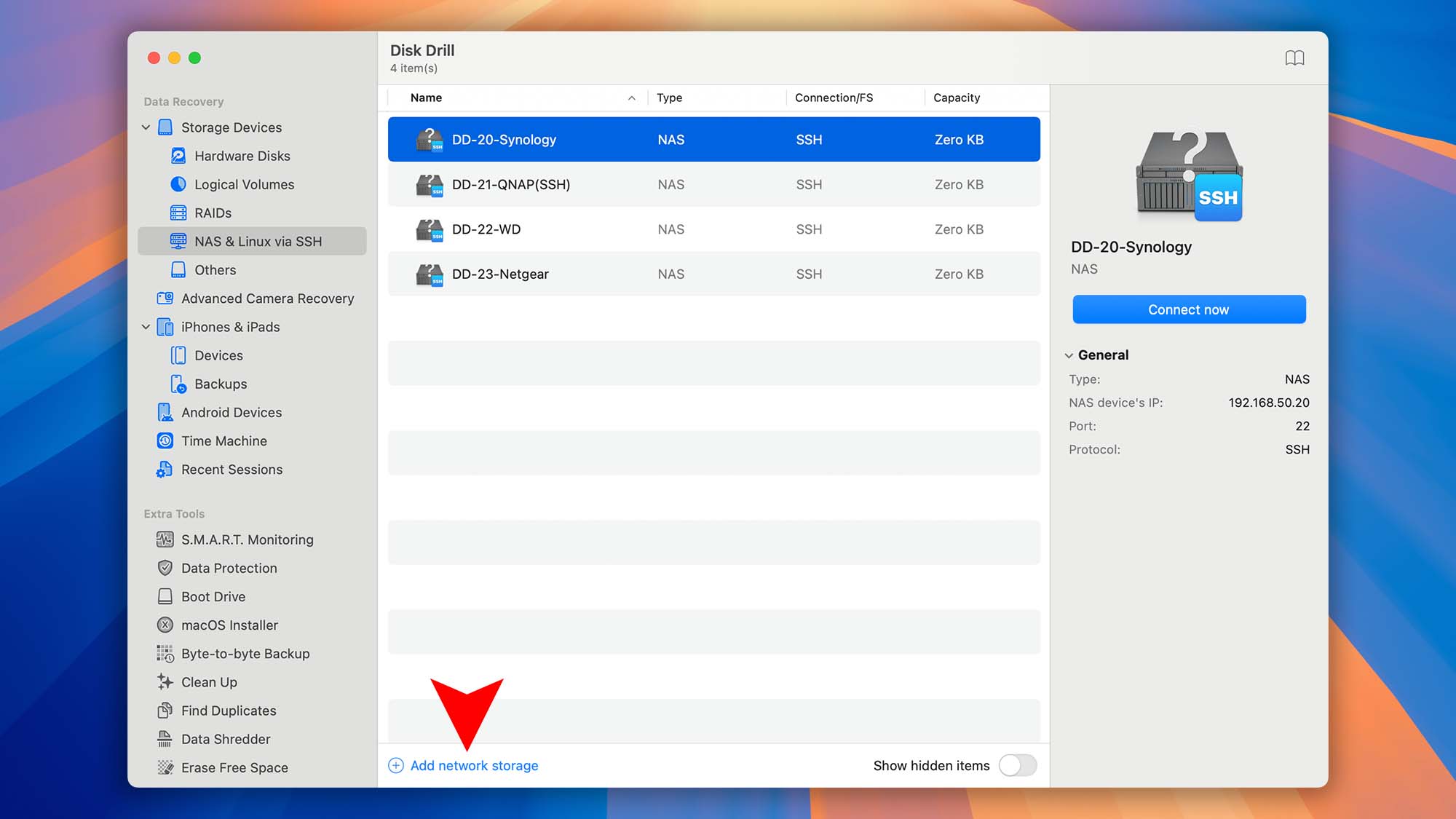 recover data from nas with disk drill step 18