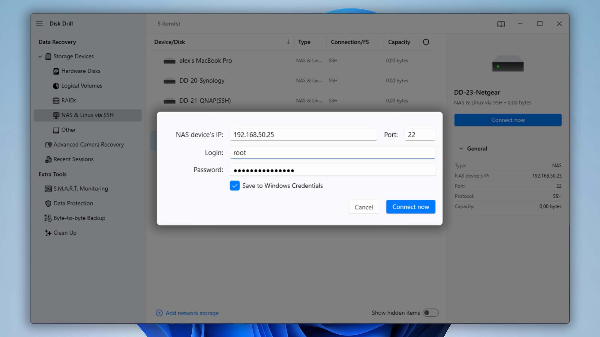 recover data from nas with disk drill step 19