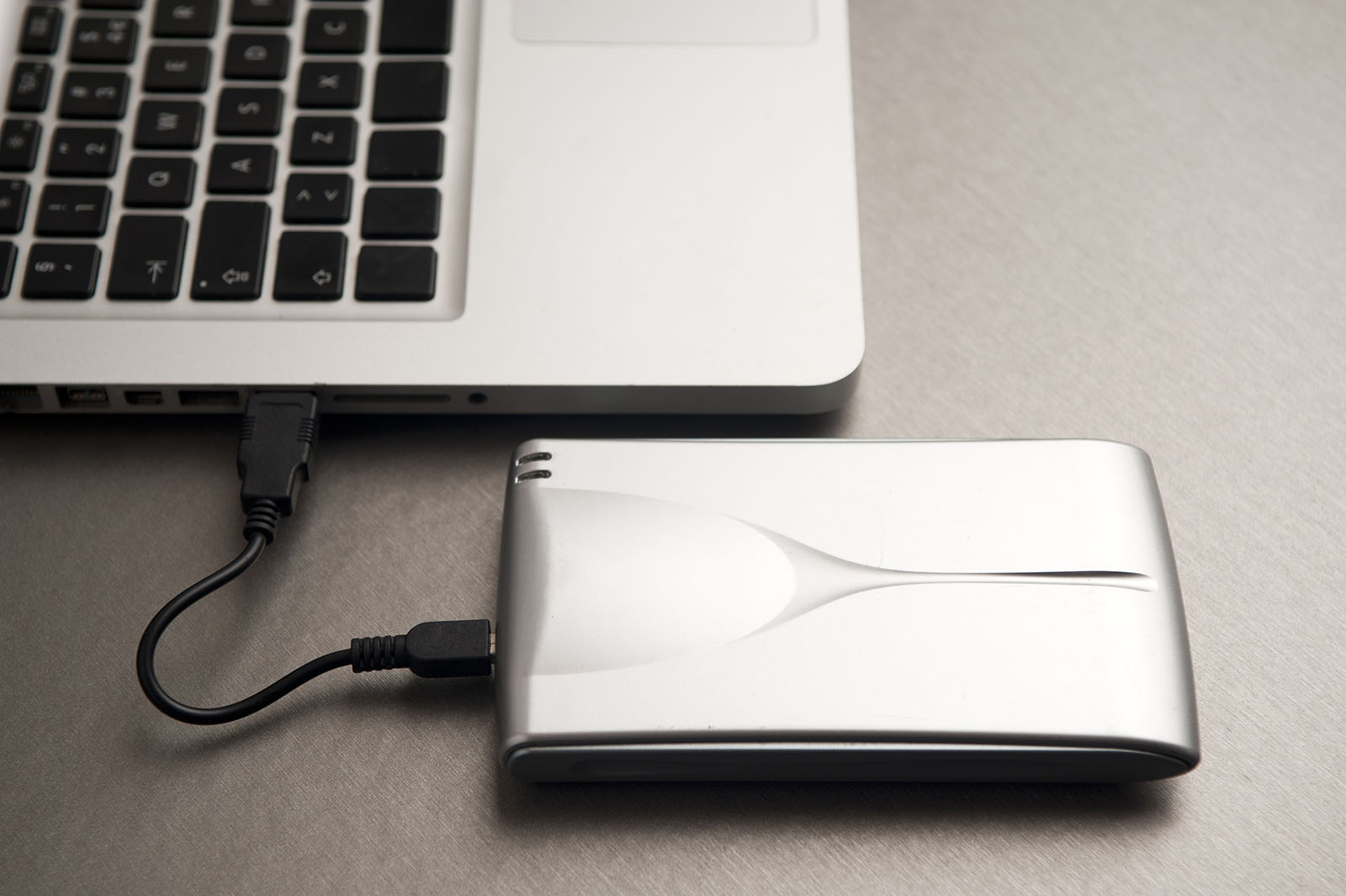 Connect drive to another PC