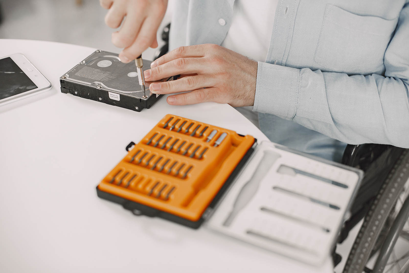 Contact professional data recovery center