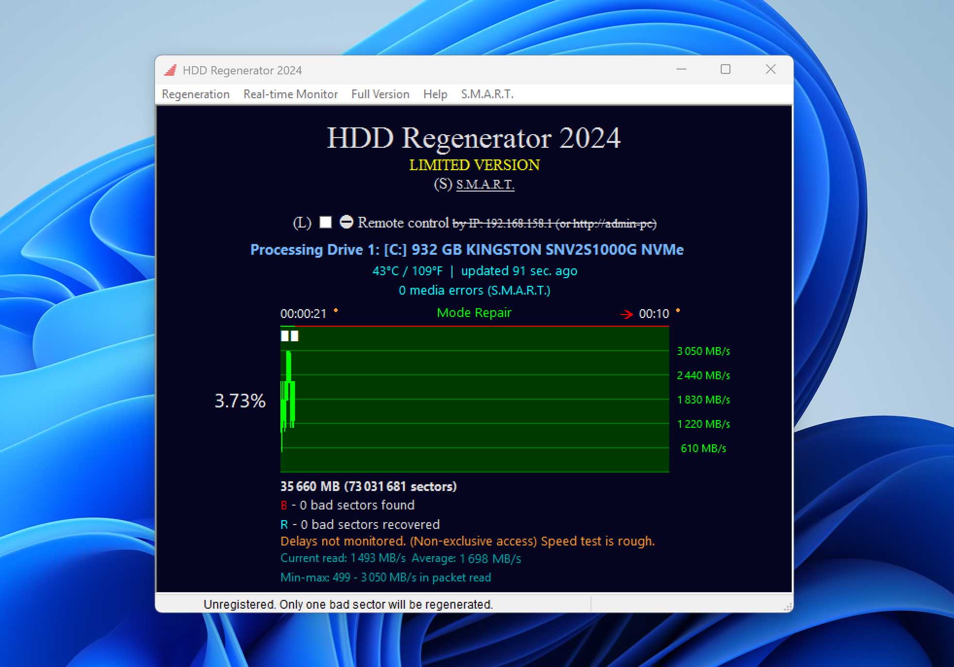 HDD Regenerator