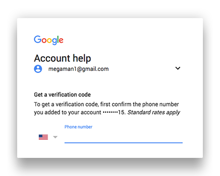 Image result for google account recovery