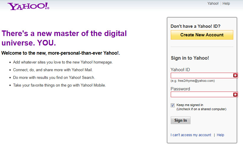 How to Recover Deleted Password or Email from Yahoo. 