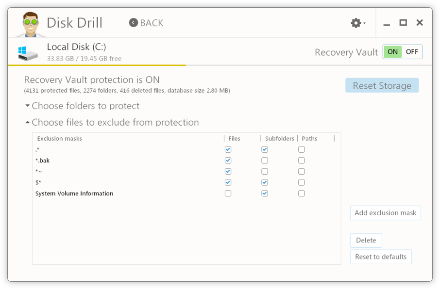 backup disk with Disk Drill