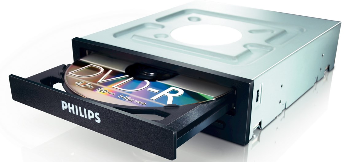 What does an optical disc drive do?