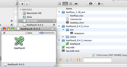 keepass for mac os x