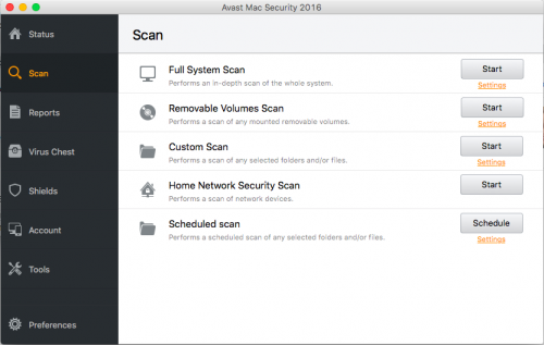 avast antivirus mac os