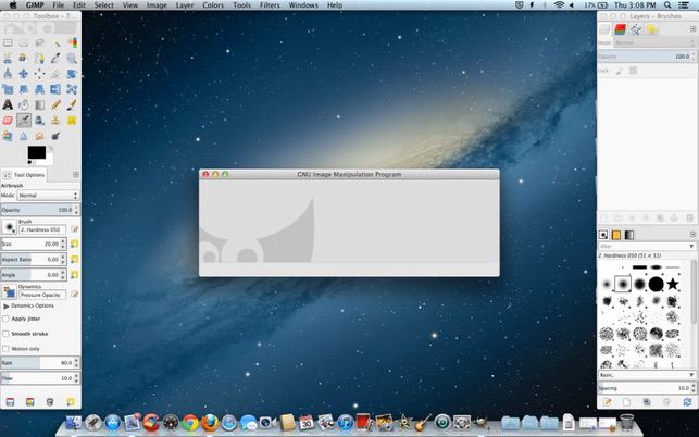 Mac için Ücretsiz Gimp Fotoğraf Düzenleyici