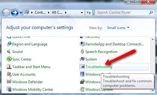 Windows Troubleshooter