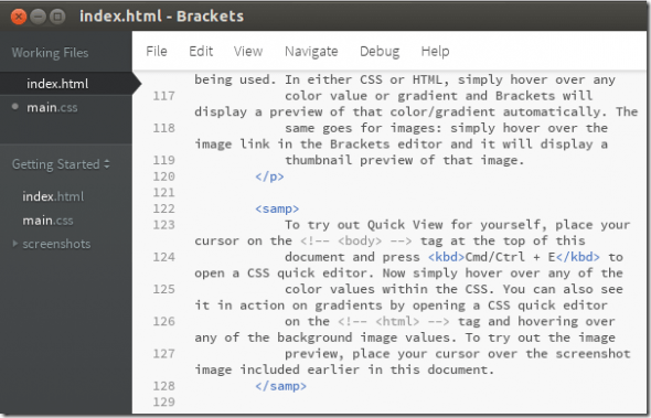 상위 5 개의 텍스트 편집기 mac bracket