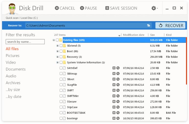 disk drill виндовс