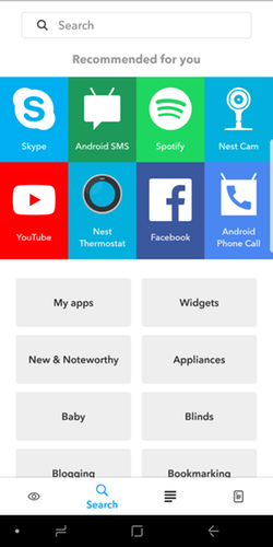 IFTTT android app