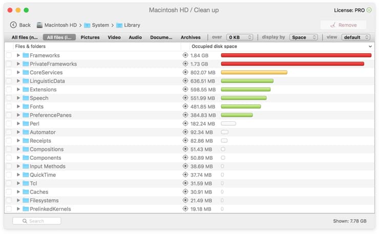 how to clear up disk space on macbook air