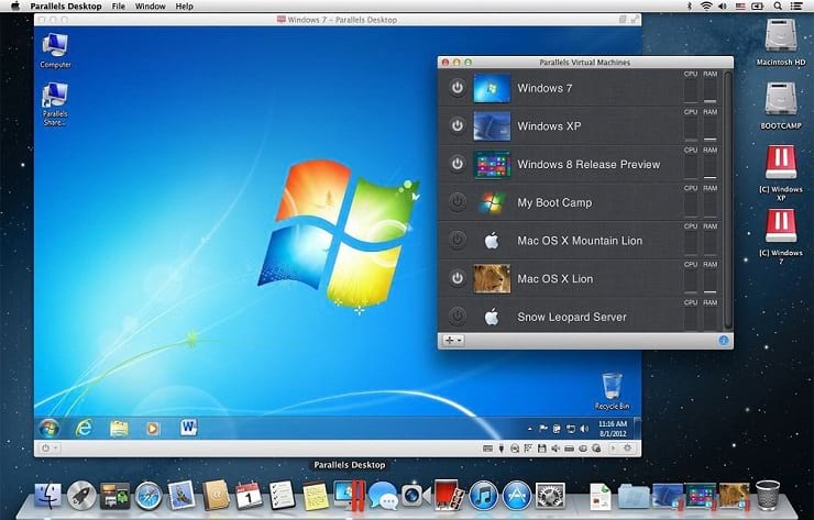 parallels for mac free