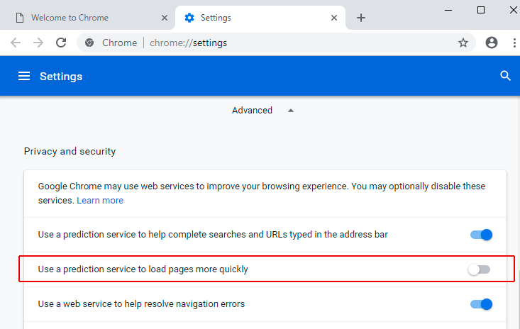 windows 10 high disk usage Chrome