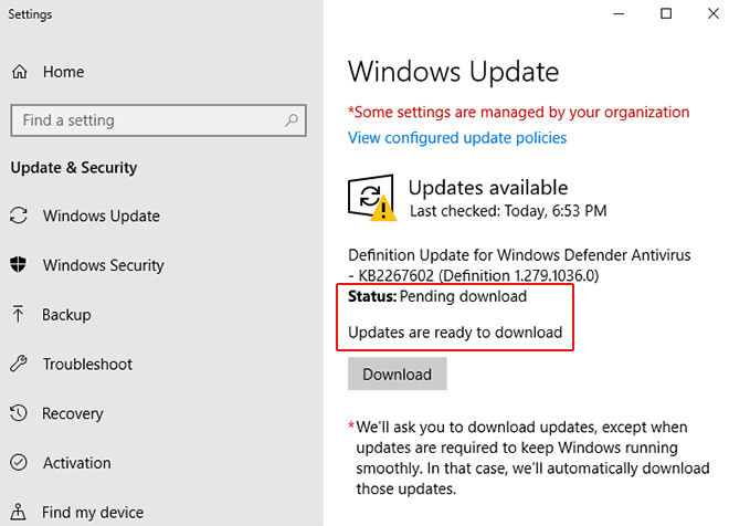 turn off auto updates on windows 10